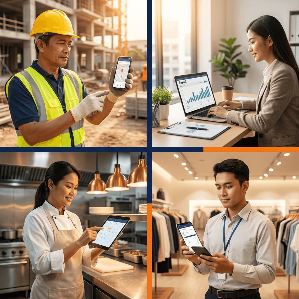 Industri yang didukung Ergon